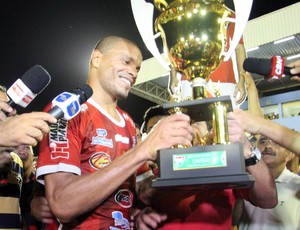 Anselmo conquistou o Campeonato Potiguar em 2013 pelo Time Macho (Foto: Márcio Barbosa)