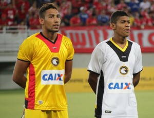 Rafael e Ricardo Lopes retornam ao Globo FC após Tocantinense (Foto: Fabiano de Oliveira)